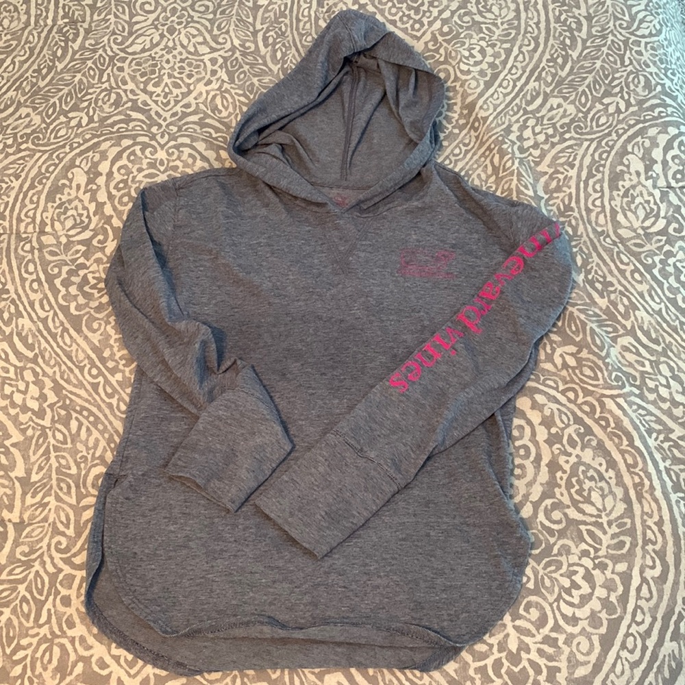 Girls Vineyard Vines LS Hoodie